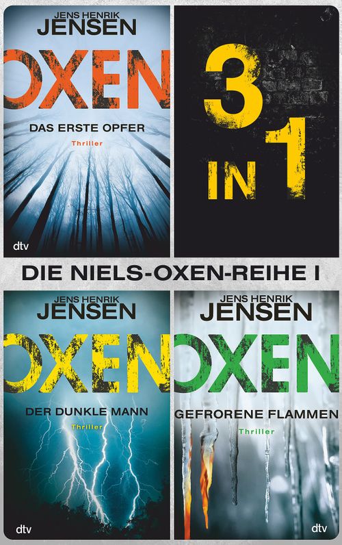 Cover des Buches Die Niels-Oxen-Reihe I von Jens Henrik Jensen