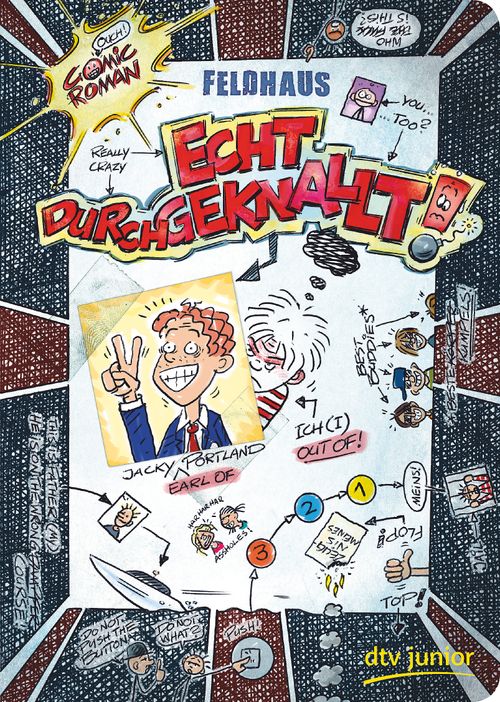 Cover des Buches Echt durchgeknallt! von Hans-Jürgen Feldhaus