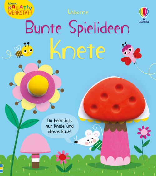 Cover des Buches Kleine Kreativ-Werkstatt – Bunte Spielideen: Knete von 