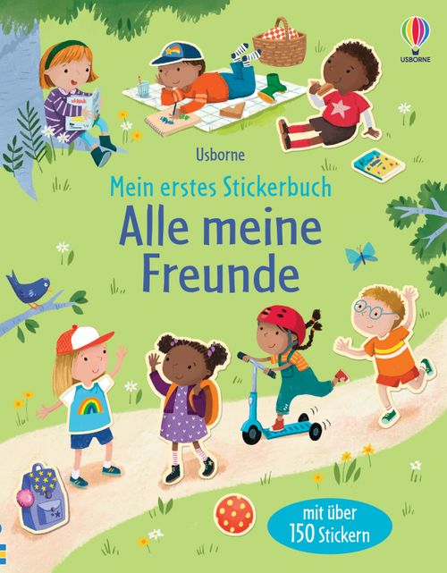 Cover des Buches Mein erstes Stickerbuch: Alle meine Freunde von 