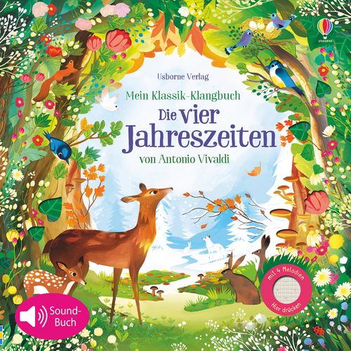 Cover des Buches Mein Klassik-Klangbuch: Die vier Jahreszeiten von Antonio Vivaldi von 